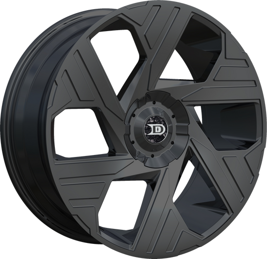 DRASTIC DS8 5x114.3 / 5x120 20x8.5 +35 Black