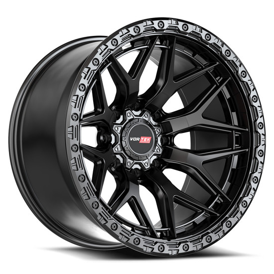 Vortek VRT-603 blank 8x 20x9.5 +0 Satin Black