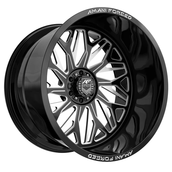 Amani Balta-L blank 8x 24x12 -44 Gloss Black & Milled