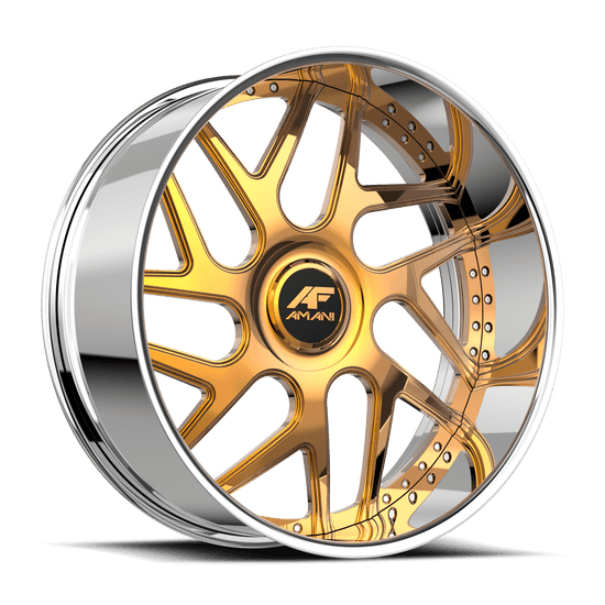 Amani Apollo-R blank 5x 24x9.5 -12 14k Gold Plated