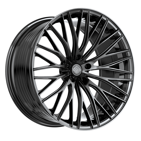 Arvano AV-50 5x115 22x9 +15 Gloss Black