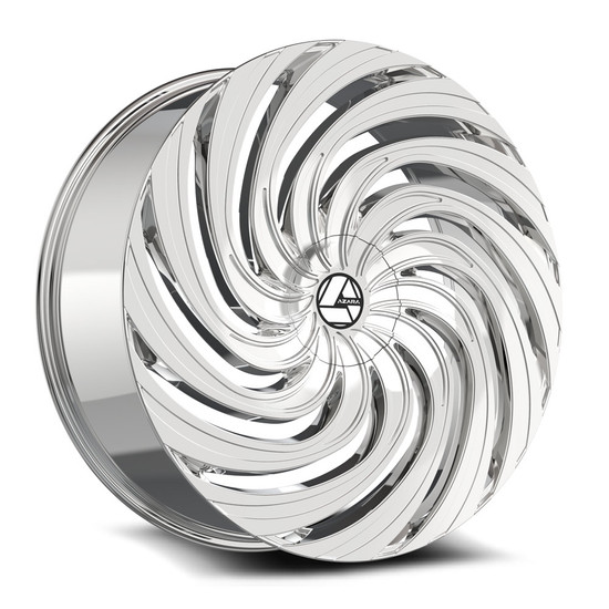 Azara AZA-535 blank 5x/6x 28x9.5 +15 Chrome