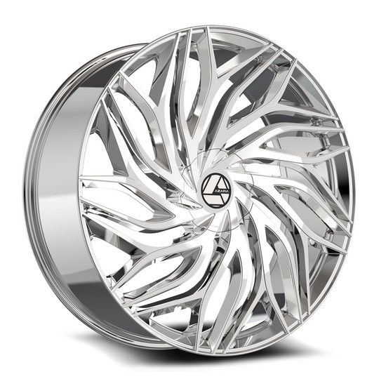 Azara AZA-537 blank 5x/6x 28x9.5 +15 Chrome