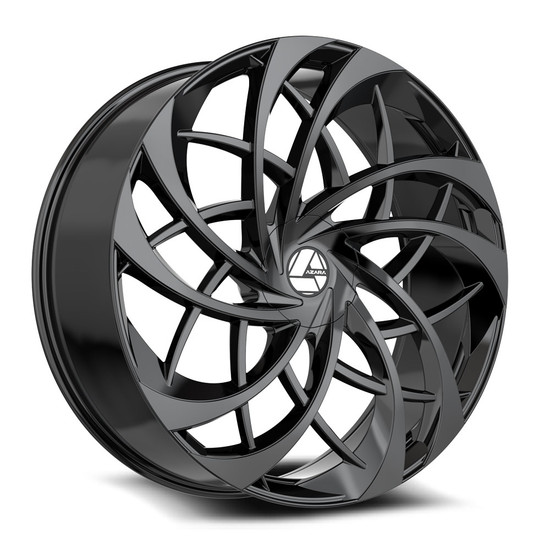 Azara AZA-540 blank 5x/6x 22x9.5 +15 Gloss Black