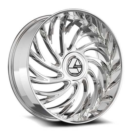 Azara AZX-101 blank 5x/6x 28x9.5 +15 Chrome