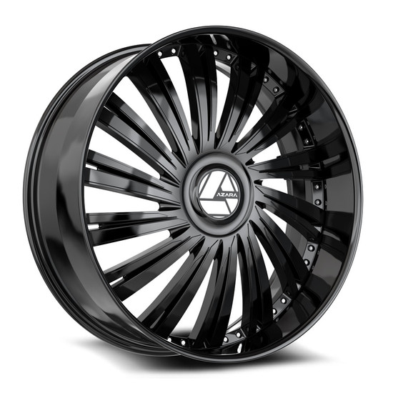 Azara AZX-102 blank 5x/6x 28x9.5 +15 Gloss Black