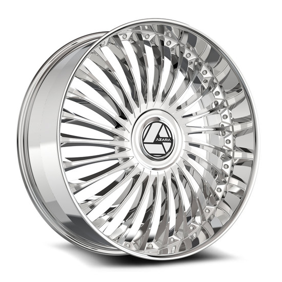 Azara AZX-103 blank 5x/6x 28x9.5 +15 Chrome