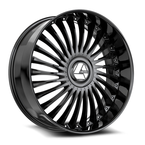 Azara AZX-103 blank 5x/6x 30x9.5 +15 Gloss Black