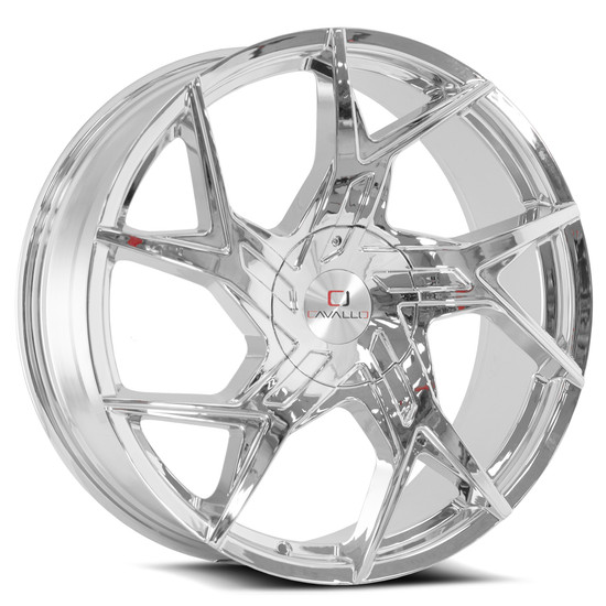 Cavallo CLV-26 5x114.3 / 5x120 20x8.5 +35 Chrome