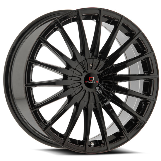 Cavallo CLV-34 5x112 / 5x114.3 18x8 +35 Gloss Black