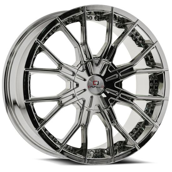 Cavallo CLV-36 blank 5x/6x 26x9.5 +18 Nano Chrome