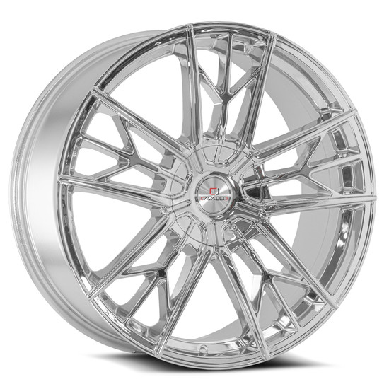 Cavallo CLV-39 5x114.3 / 5x120 22x8.5 +38 Chrome