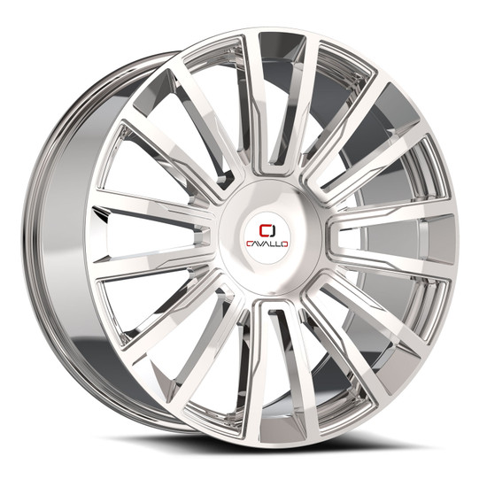 Cavallo CLV-47 blank 5x/6x 26x9.5 +18 Nano Chrome