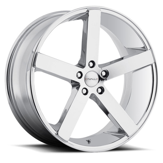 Cavallo CLV-5 blank 5x 18x8 +35 Nano Chrome