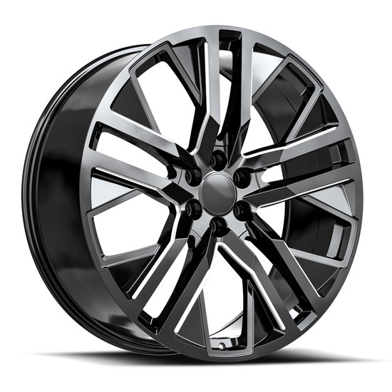 O.E. Revolution D-36 6x139.7 24x10 +31 Gloss Black & Milled