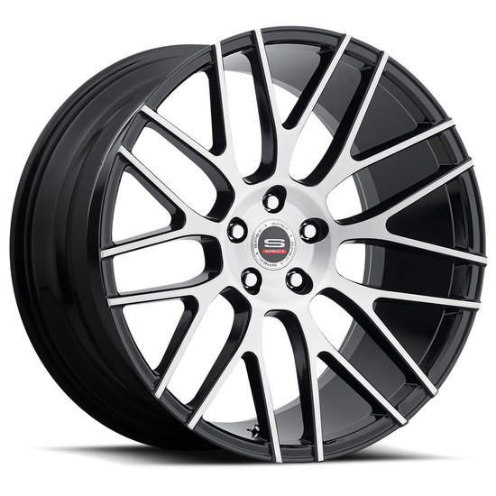 Spec-1 SPL-001 blank 5x 22x10.5 +42 Gloss Black & Brushed
