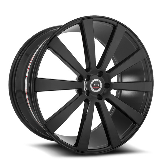 Spec-1 SPL-002 blank 5x 24x10 +20 Gloss Black