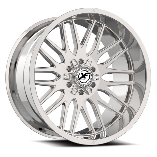 XF Off-Road XF-240 8x165.1 / 8x170 24x14 -76 Chrome