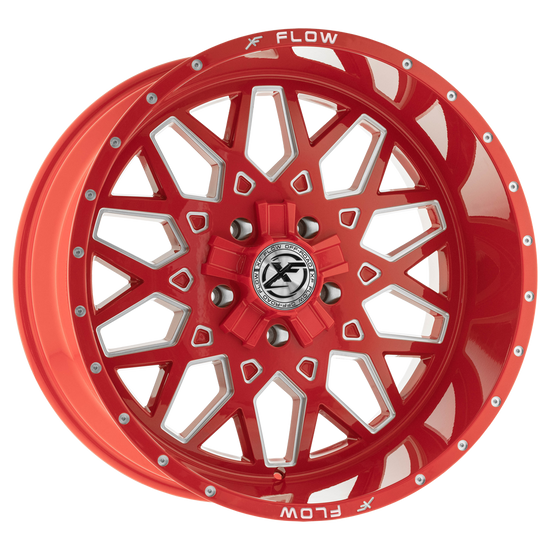 XFX Flow XFX-307 5x139.7 / 5x150 22x12 -44 Red & Milled