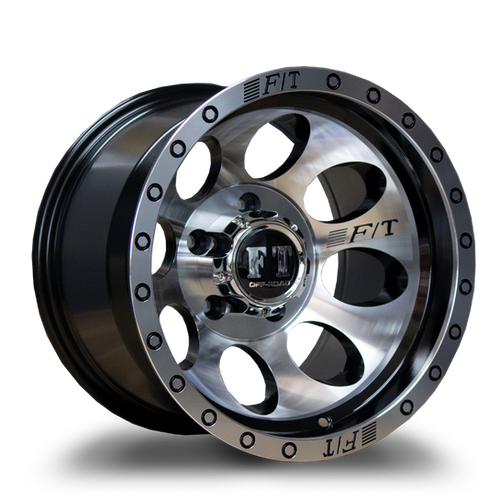 FULL THROTTLE FT5096 6x139.7 16x10 -44 Gloss Black / Machine Face