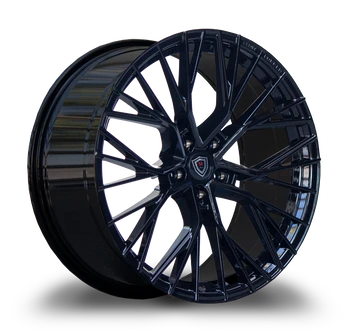 MARQUEE WHEELS M1006 5x114.3 20x9.5 +45 Gloss Black