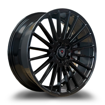 MARQUEE WHEELS M704 5x112 20x8.5 +35 Gloss Black