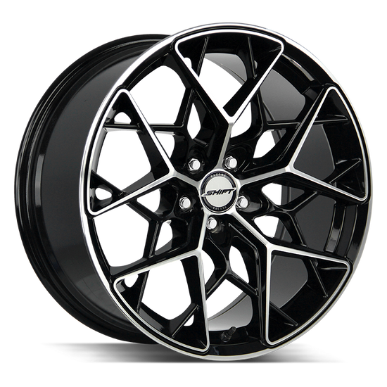 Shift PISTON 5x100 / n/a 20x8.5 35MM Gloss Black