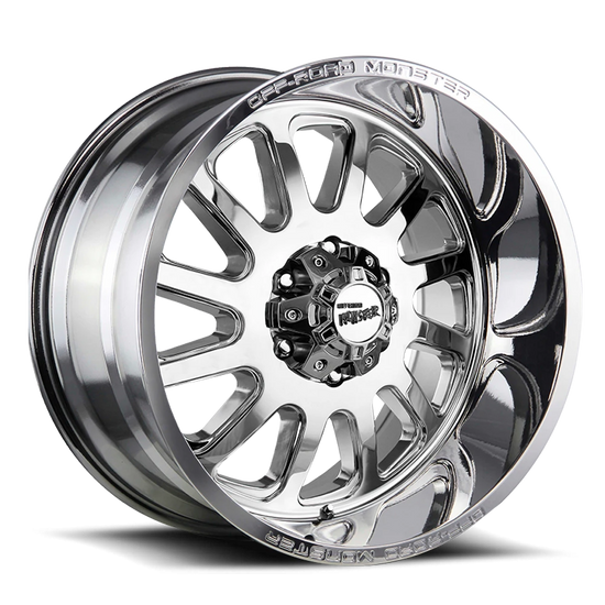 Off Road Monster M17 5x127 / n/a 20x10 NEG 19MM Chrome