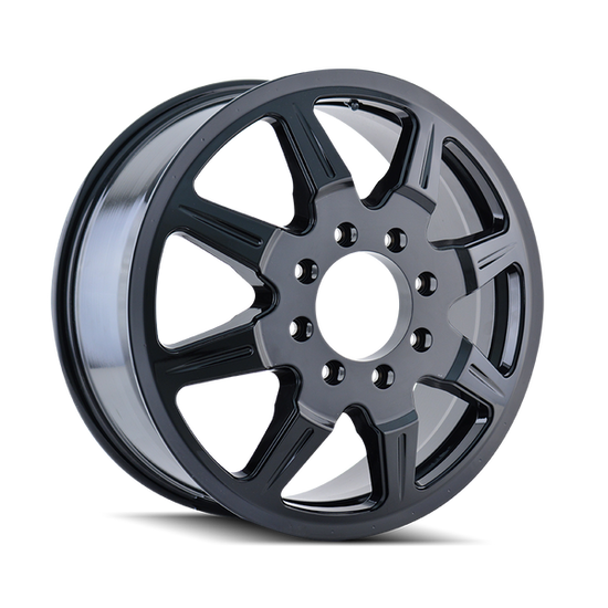 MAYHEM MONSTIR 8101 REAR BLACK/MILLED SPOKES 17x6.5 -200 140mm 142mm