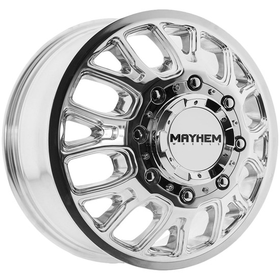 MAYHEM COGENT DUALLY (8107D) POLISHED 17x6.5 -210 125mm 154.2mm