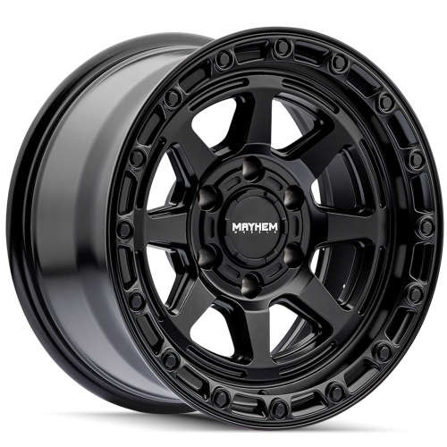 MAYHEM RIDGELINE 8306 SATIN BLACK 20x9 -170 18mm 125.2mm