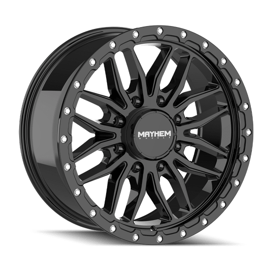 MAYHEM VECTOR 8310 GLOSS BLACK 17x9 -170 18mm 125.2mm