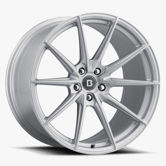 Brada CX1 blank 20x10 BLANK Brushed Hyper Silver