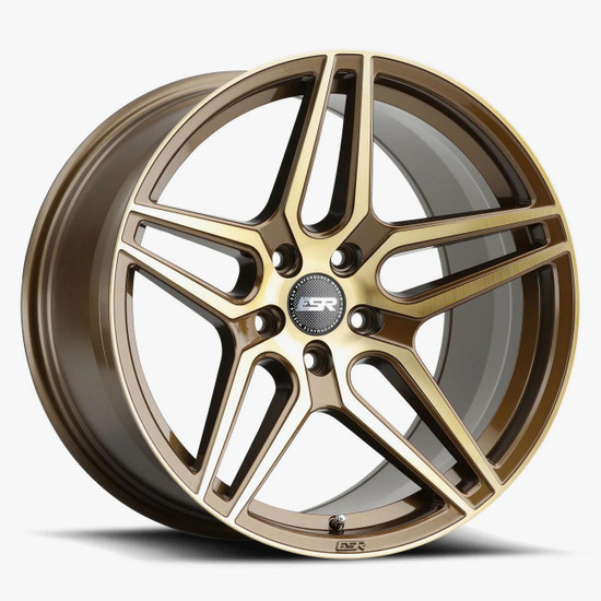 ESR Wheels RF15 5x120 19x10.5 +22 Gloss Brushed Bronze