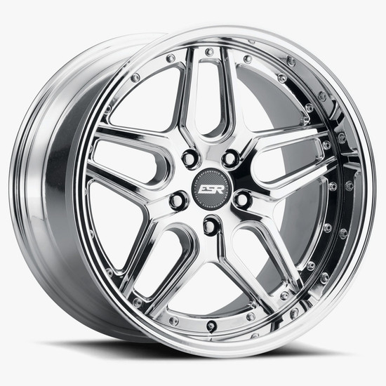 ESR Wheels CS15.2 5x114.3 19x9.5 +35 Vacuum Chrome
