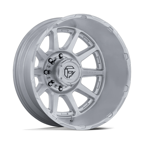 Fuel 1PC CIRCUIT DUALLY 8x200 22x8.25 -202 Gloss Silver W/ Machined Face