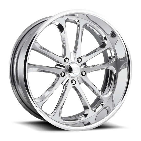 US Mag 2PC INVADER 5 5x120.65 17x9 +10 Polished