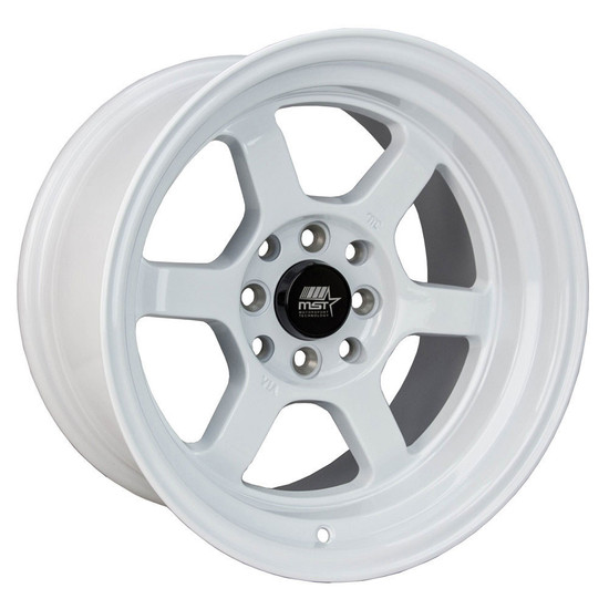 MST Wheels Time Attack 5x114.3 15x8 +35 Glossy White