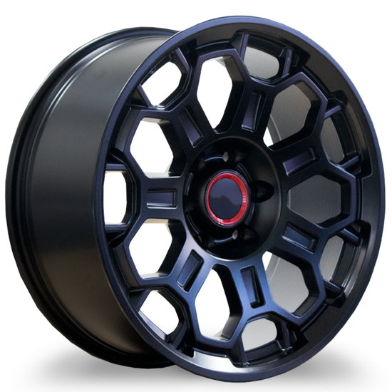 REPLICA WHEELS R7672 6x139.7 17x8 +5 Satin Black