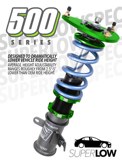 Fortune Auto Super Low 500 Series Coilovers - 2022+ Subaru BRZ (ZD8) (Includes Front Endlinks)