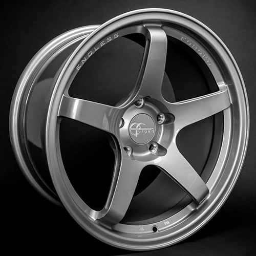 Endless Forged Wheels F01 5x120 18x9.5 +22 Satin Silver