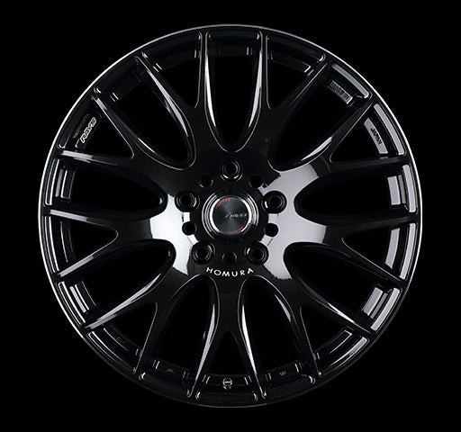 Homura 2X9G 5x150 22x10+55 Black Mica / Rim Edge DMC