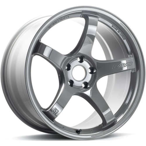 Gram Lights 57CR 5x114.3 17x9+22 Glossy Gray