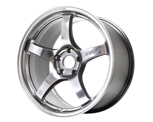 Gram Lights 57CR 5x100 18x9.5+38 Grace Silver
