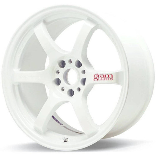 Gram Lights 57DR 4x100 15x8+35 Ceramic Pearl