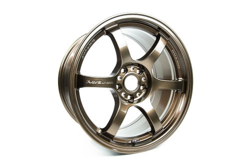 Gram Lights 57DR 5x114.3 17x9+22 Almite Gold