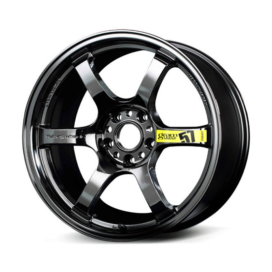 Gram Lights 57DR LIMITED 5x114.3 18x9.5+38 Rays Black Metal Coat