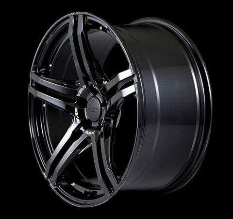 Versus VV52S 5x114.3 20x9.5+28 Black Pearl Engraving