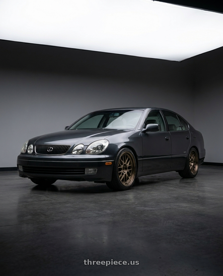 2003 L3xus Gs300 Sport Design on Volk Racing 21A wheels - visualization by THREEPIECE.US