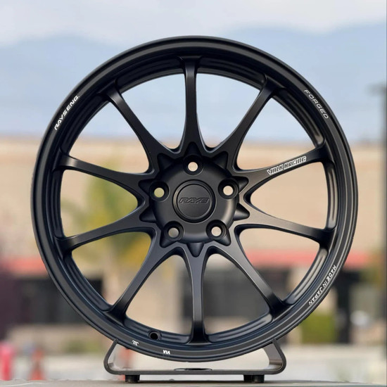 Volk Racing CE28N-PLUS 5x120 18x10+40 Matte Black